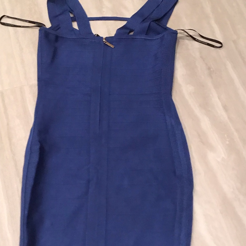 Cobalt blue bandage dress